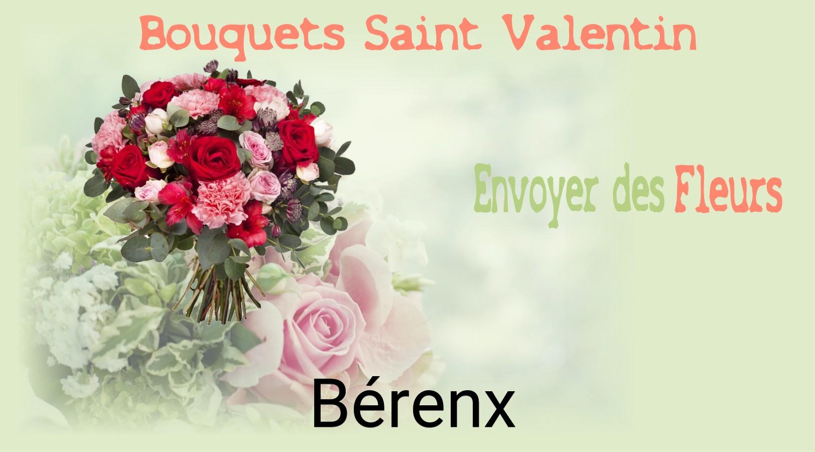 Roses de Saint-Valentin livrées à Bérenx